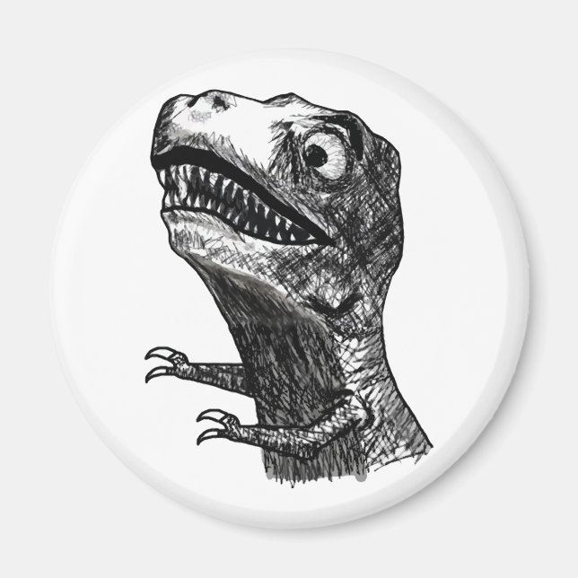 Imã T-Rex Memória da Fúria - Magneta (Frente)