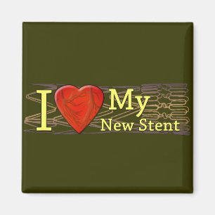 Imã T-shirt cardíacos do Stent dos presentes da
