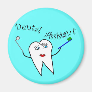 Imã T-shirt e presentes do assistente dental
