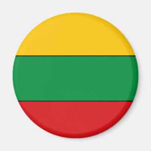 Imã T-shirt e presentes lituanos da bandeira