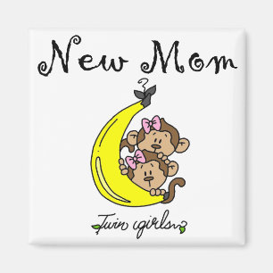 Imã T-shirt e presentes novos da mamã das meninas gê