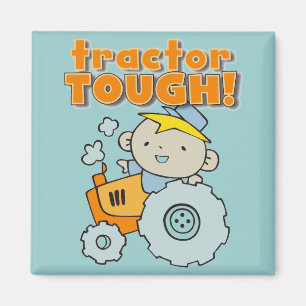 Imã T-shirt e presentes resistentes do trator