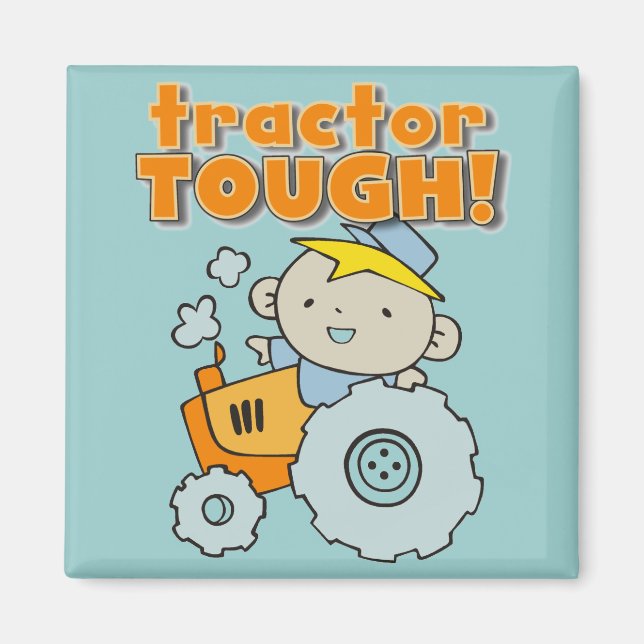 Imã T-shirt e presentes resistentes do trator (Frente)