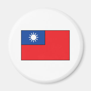 Imã T-shirt e presentes taiwaneses da bandeira
