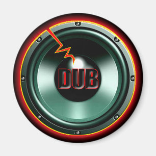 Imã T-shirt ENCARNADOS do WOOFER do DUB