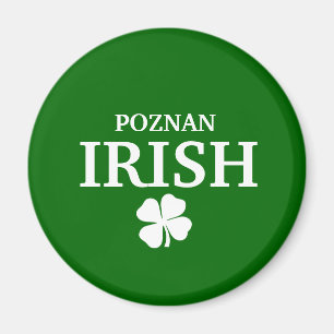 Imã T-shirt irlandês feito sob encomenda orgulhoso da