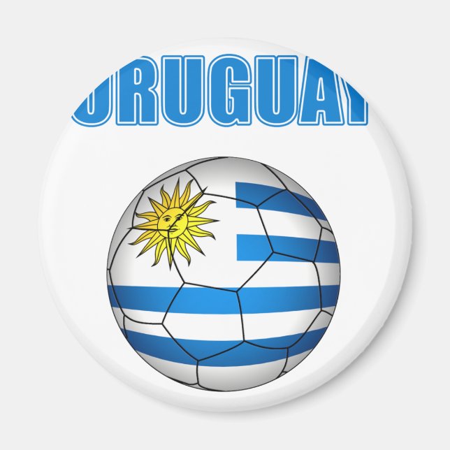 Imã T-shirts do Uruguai Socccer 2010 (Frente)