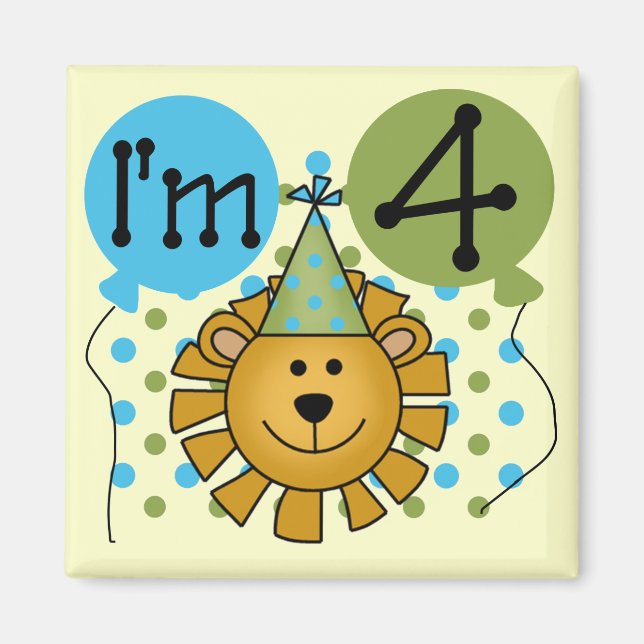 Imã T-shirts e presentes de quarto aniversário (Frente)