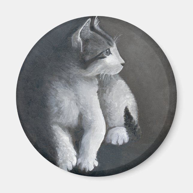 Imã Tabby Kitten (Frente)