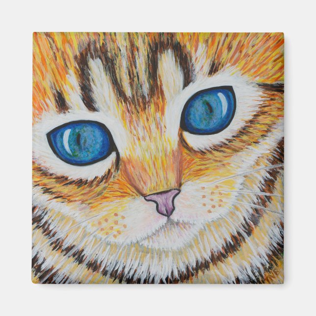 Imã Tabby Kitten (Frente)