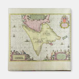 Imã Tabula Magellanica, Quatierrae del Fuego, placa 18