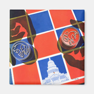 Imã Tabuleiro de damas da eleição