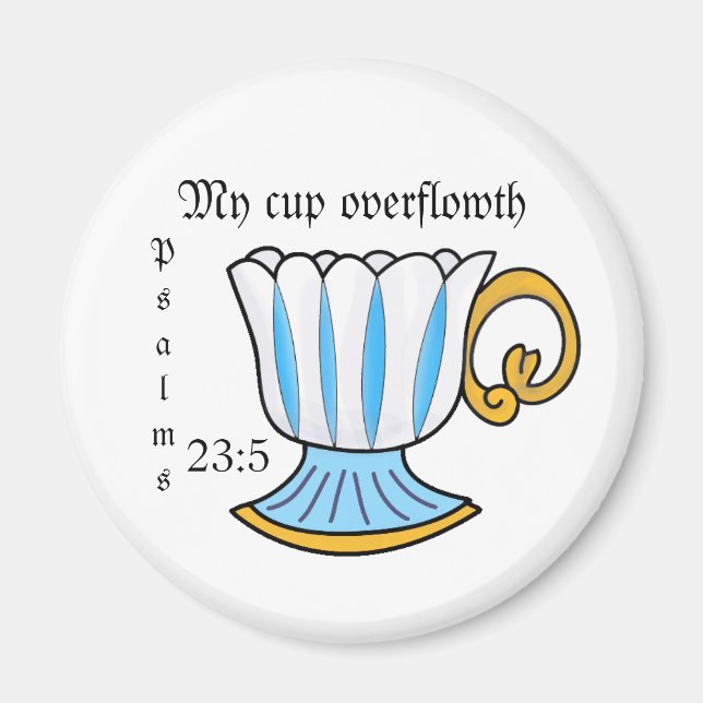 Imã Taça de chá Meme (Frente)