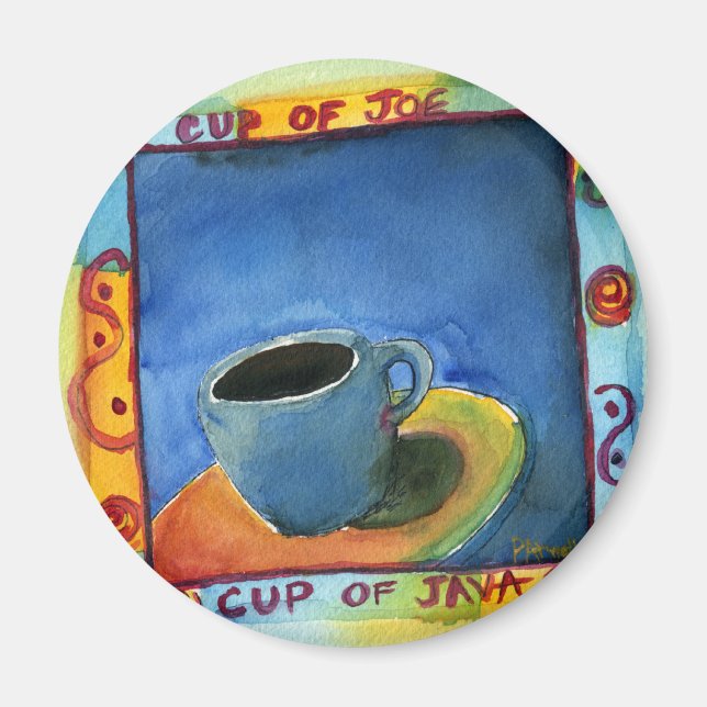 Imã Taça Java de Joe (Frente)