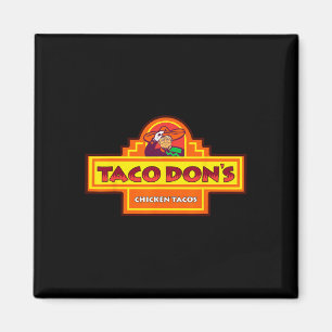 Imã Taco Don's Frango Tacos Paródia Trump