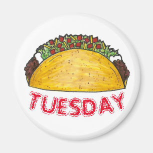 Imã Taco Tacos Foodie Tex Comida Mex Mexicana