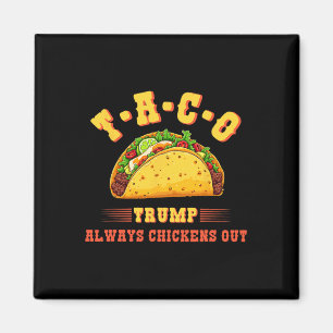 Imã Taco Trump Sempre Desiste Engraçado T.a Político