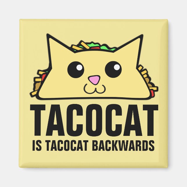 Imã Tacocat para trás (Frente)