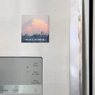 Imã Tacoma, Washington e Monte Rainier Photo