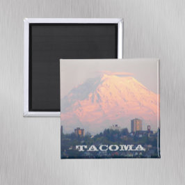 Imã Tacoma, Washington e Monte Rainier Photo
