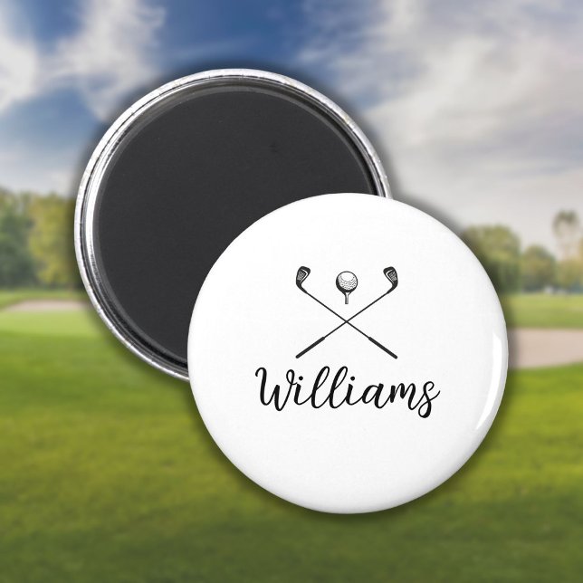 Imã Tacos de golfe com nome personalizado (Criador carregado)