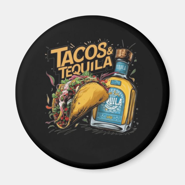 Imã Tacos e Tequila (Frente)