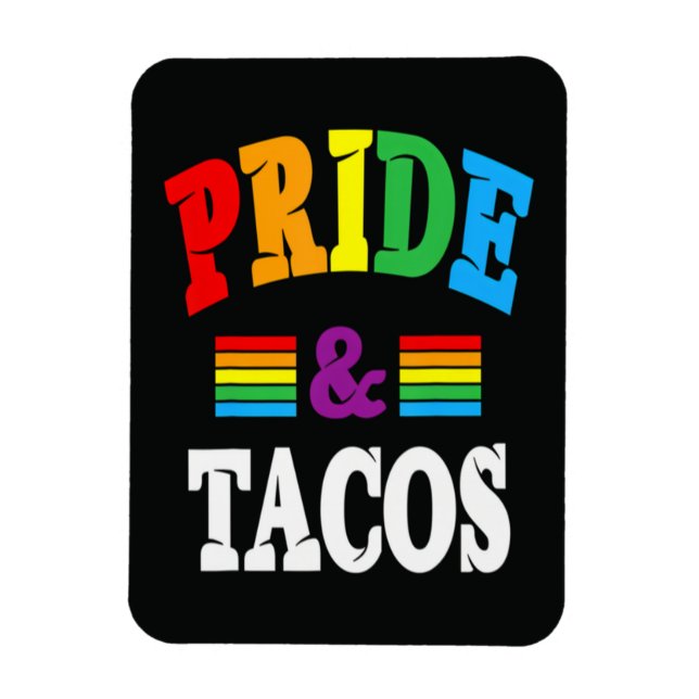 Ímã Tacos Orgulho Lgbt (Vertical)