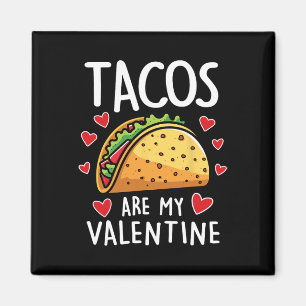 Imã Tacos São Meu Dia Dos Namorados Camiseta Masculina