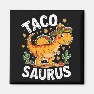 Imã Tacosaurus dinossauro cinco de maio para taco e