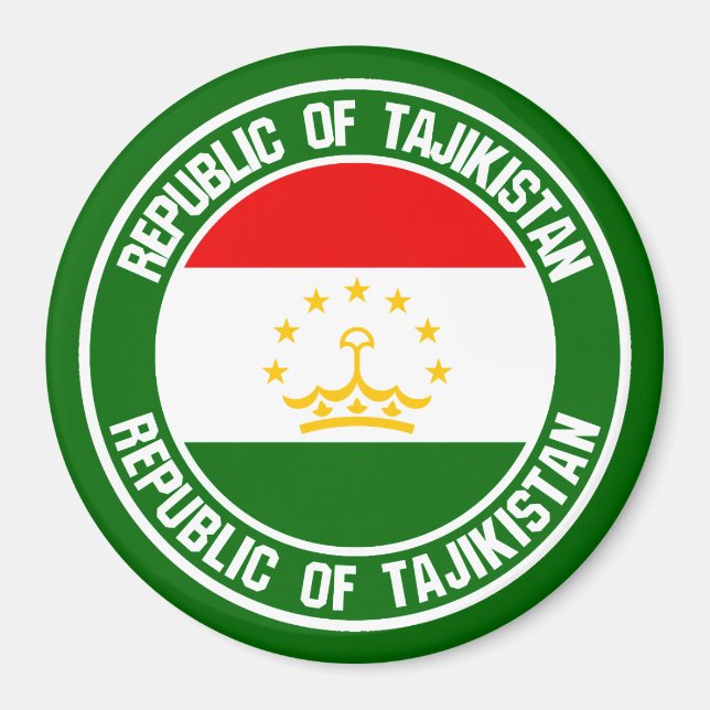 Imã Tadjik Round Emblem (Frente)