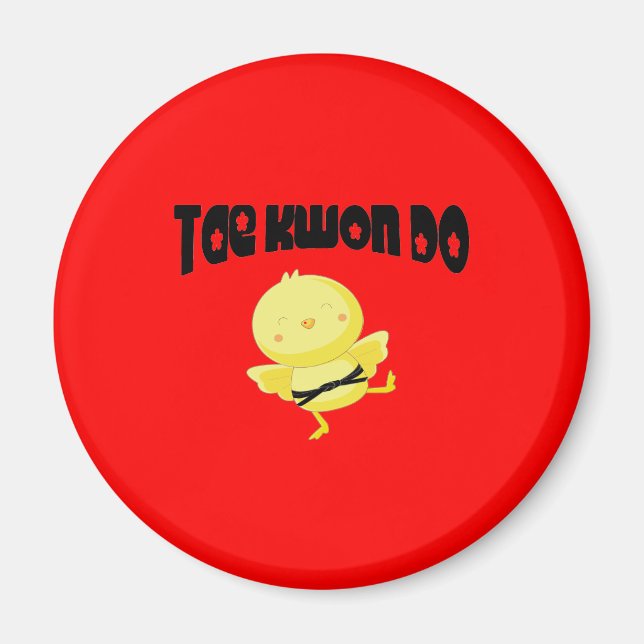 Imã Tae Kwon Do pintinho (Frente)