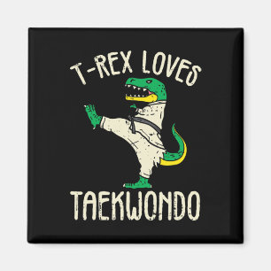 Imã Taekwondo E Artes Marciais T-rex I Para Garota De