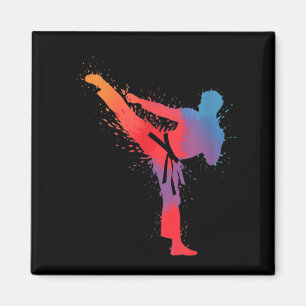 Imã Taekwondo Karate Artes Marciais Colorido