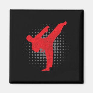 Imã Taekwondo Kick Karate Boys Meninas Artes Marciais