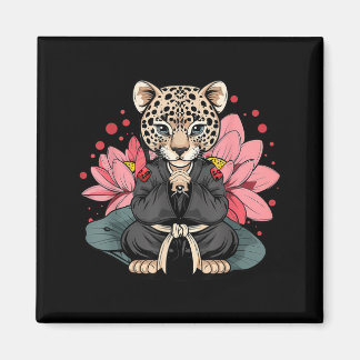 Imã Taekwondo Leopard Kickboxing Animall Jiu-Jitsu