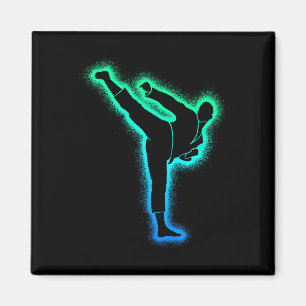 Imã Taekwondo Pai de Artes Marciais Boys Karate