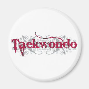 Imã Taekwondo Red