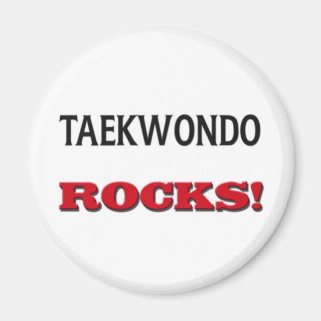 Imã Taekwondo Rocks (Frente)