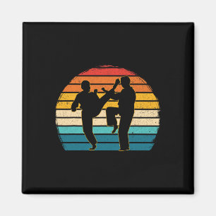 Imã Taekwondo Vintage Artes Marciais Coreanas Kickboxi