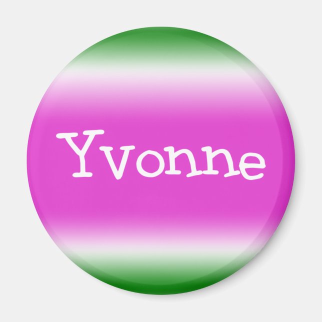 Imã Taffy Twist: Yvonne (Frente)