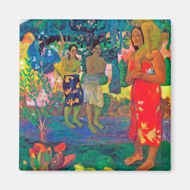 Imã Tahitian Women, Gauguin (Frente)
