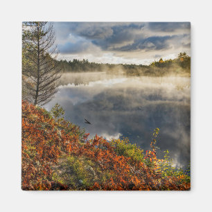 Imã Tahquamenon River Sunrise Paraíso, Michigan