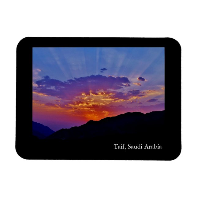 Ímã Taif, Arábia Saudita (Horizontal)