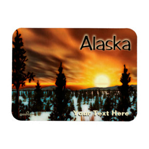 Ímã Taiga Sun - Alaska