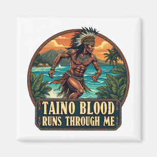 Imã Taino Warrior Puerto Rico Caribe