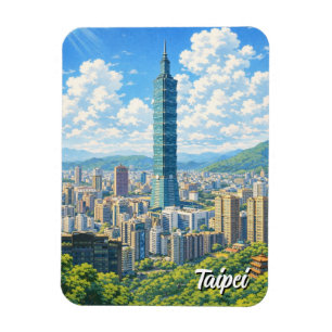 Ímã Taipei 101 Taiwan