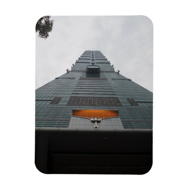 Ímã Taipei 101 Taiwan 3"x4" Magnet (Vertical)