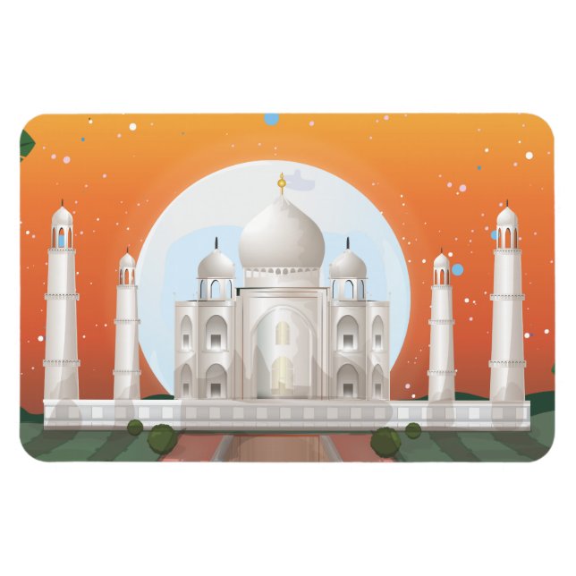 Ímã Taj Mahal (Horizontal)