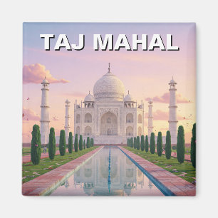 Imã Taj Mahal Agra India Viagem Souvenir