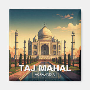 Imã Taj Mahal Agra India Viagem Souvenir